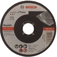 Фото Bosch Standard for Inox абразивний відрізний 115x1x22.23 мм (2608603169)