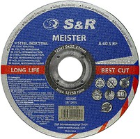 Фото S&R Meister абразивний відрізний 125x1.0x22.2 мм (131010125)