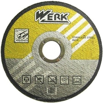 Фото Werk абразивний відрізний 125x1.6x22.23 мм (46851)
