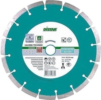 Фото Distar Technic Advanced алмазный отрезной сегментный 232x3.0x22.23 мм (45966)