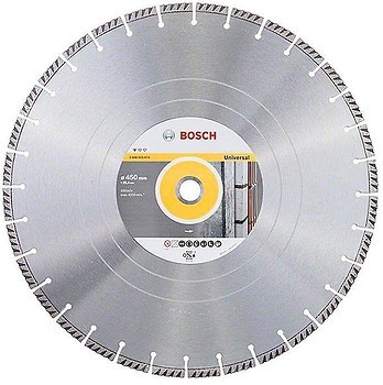 Фото Bosch Standard for Universal алмазний відрізний сегментний 450x3.6x25.4 мм (2608615074)