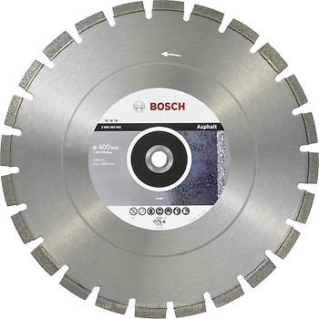 Фото Bosch Best for Asphalt алмазний відрізний сегментний 400x3.2x25.4/20 мм (2608603642)