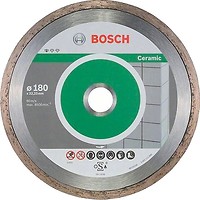 Фото Bosch Standard for Ceramic 10 шт алмазний відрізний суцільний 180x1.6x22.23 мм (2608603233)