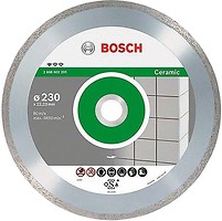 Фото Bosch Standard for Ceramic 10 шт алмазний відрізний суцільний 230x1.6x22.23 мм (2608603234)