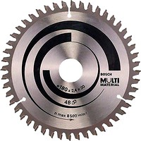 Фото Bosch Multimater пильный 180x1.8x30/20 мм (2608640507)