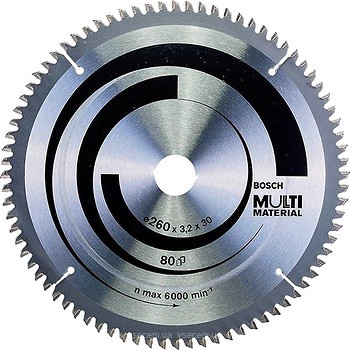 Фото Bosch Multimater пильный 260x2.5x30 мм (2608641204)