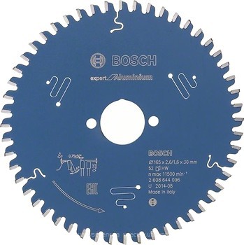 Фото Bosch Expert for Aluminium пильный 165x1.6x30 мм (2608644096)