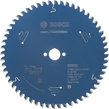 Фото Bosch Expert for Aluminium пильный 190x1.6x20 мм (2608644101)