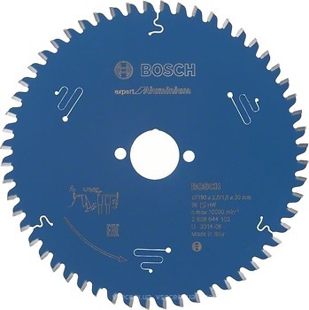 Фото Bosch Expert for Aluminium пильный 190x1.6x30 мм (2608644102)