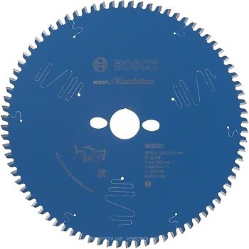 Фото Bosch Expert for Aluminium пильный 250x2.0x30 мм (2608644111)