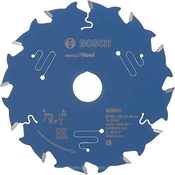 Фото Bosch Expert for Wood пильный 120x1.3x20 мм (2608644003)