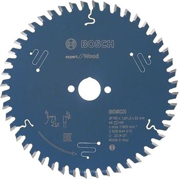 Фото Bosch Expert for Wood пильный 160x1.3x20 мм (2608644015)