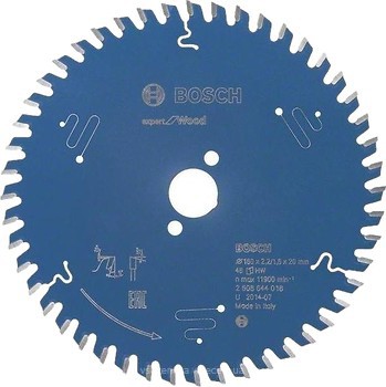 Фото Bosch Expert for Wood пильный 160x1.6x20 мм (2608644018)