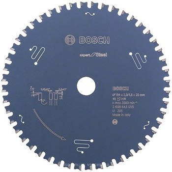Фото Bosch Expert for Steel пильный 184x1.6x20 мм (2608643055)