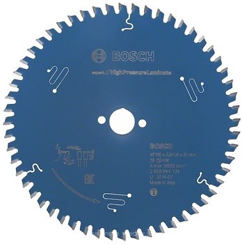 Фото Bosch Expert for High Pressure Laminate пильный 190x1.6x20 мм (2608644134)