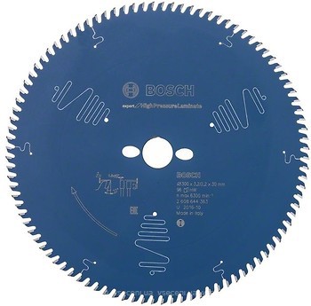 Фото Bosch Expert for High Pressure Laminate пильный 300x2.2x30 мм (2608644363)