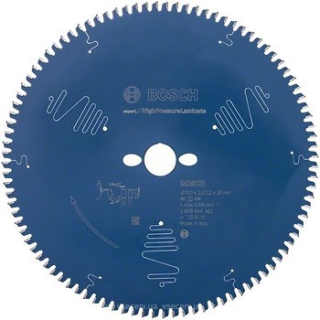 Фото Bosch Expert for High Pressure Laminate пильный 300x2.2x30 мм (2608644362)