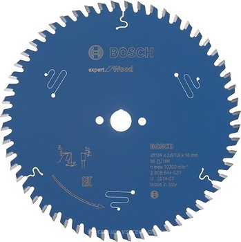Фото Bosch Expert for Wood пильный 184x1.6x16 мм (2608644037)