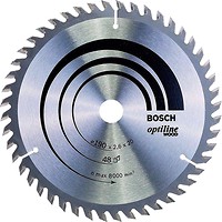 Фото Bosch Optiline Wood пильный 190x1.6x20/16 мм (2608640614)