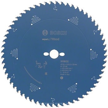 Фото Bosch Expert for Wood пильный 355x2.2x30 мм (2608644074)