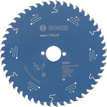 Фото Bosch Expert for Wood пильный 210x1.8x30 мм (2608644060)