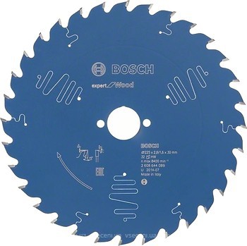 Фото Bosch Expert for Wood пильный 225x1.6x30 мм (2608644089)