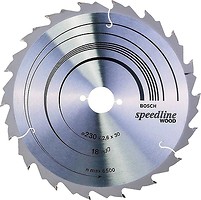 Фото Bosch Speedline Wood пильный 230x1.8x30 мм (2608640804)