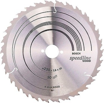 Фото Bosch Speedline Wood пильный 230x1.8x30 мм (2608640805)