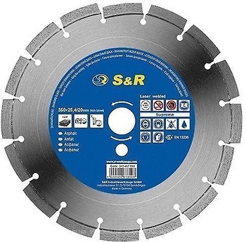 Фото S&R Standart 115 алмазний відрізний сегментний 115x2.2x22.2 мм (242471115)