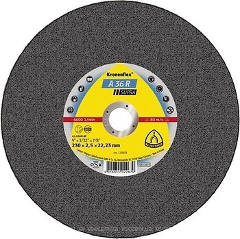 Фото Klingspor Kronenflex A 36 R Supra абразивный отрезной 125x2.0x22.23 мм (126849)