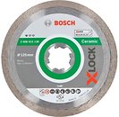 Фото Bosch X-Lock Standard for Ceramicl алмазний відрізний суцільний 125x1.6x22.23 мм (2608615138)
