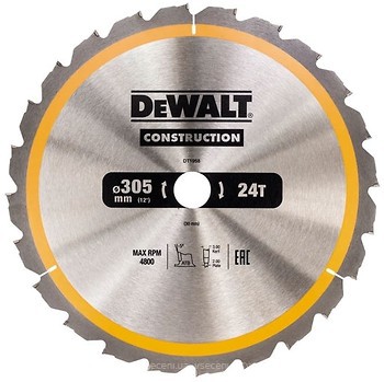 Фото DeWALT Construction пильний 305x30 мм (DT1958)