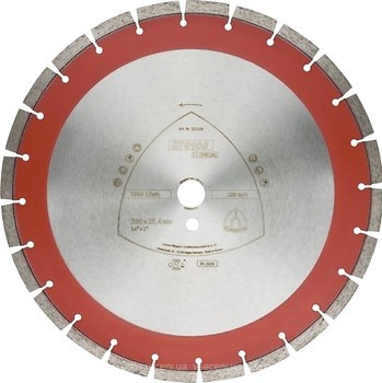 Фото Klingspor DT 910 B Special алмазний відрізний сегментний 500x3.7x25.4 мм (325193)