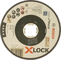 Фото Bosch X-LOCK Expert for Metal абразивный отрезной 125x2.5x22.23 мм (2608619255)