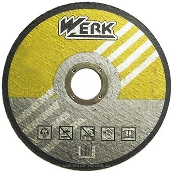 Фото Werk абразивний відрізний 125x2.5x22.2 мм (90432)
