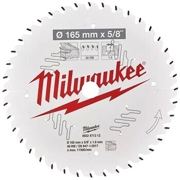 Фото Milwaukee пильний 165x1.6x15.9 мм (4932471312)