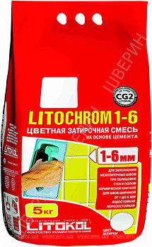 Фото Litokol Litochrom 1-6 Мята C150 5 кг