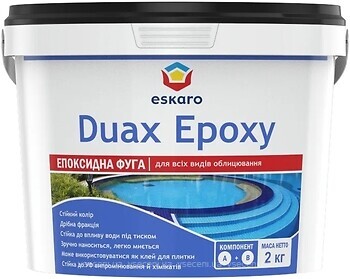 Фото Eskaro Duax Epoxy чорна 2 кг