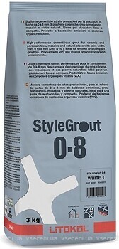 Фото Litokol StyleGrout 0-8 серый 3 3 кг
