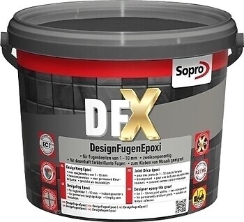 Фото Sopro DFX Design Joint Epoxy коричнева 3 кг