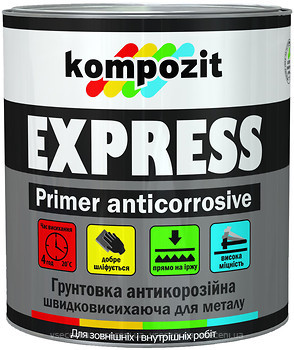 Фото Kompozit Express 0.9 кг червоно-коричнева