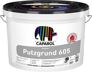 Фото Caparol Capatect Putzgrund 605 8 кг сіра