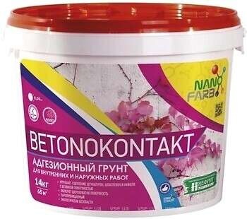 Фото Nanofarb Betonokontakt 1.4 кг (4820198590277)