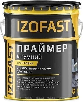 Фото Izofast Праймер бітумний 20 л