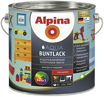 Фото Alpina Aqua Buntlack GL B3 0.71 л прозрачная глянцевая