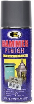 Фото Bosny Hammer Finish Spray Paint молоткова №H002 зелена 400 мл