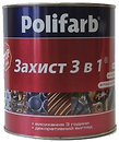 Фото Polifarb Захист 3 в 1 0.9 кг темно-зелена