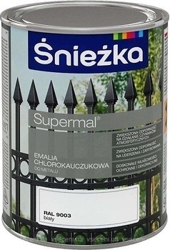 Фото Sniezka Supermal хлоркаучукова темно-коричнева 0.9 л