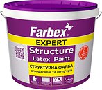 Фото Farbex Structure Latex Paint біла 14 кг