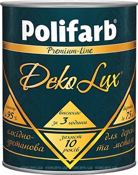 Фото Polifarb DekoLux 0.7 кг сіра